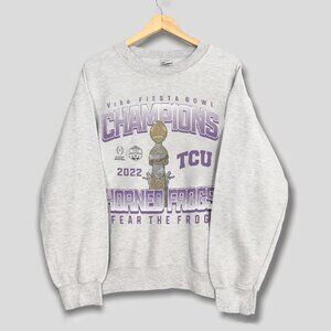 2022 TCU Football Champions Fiesta Bowl Sweatshirt, TCU Frogs Shirt Tee